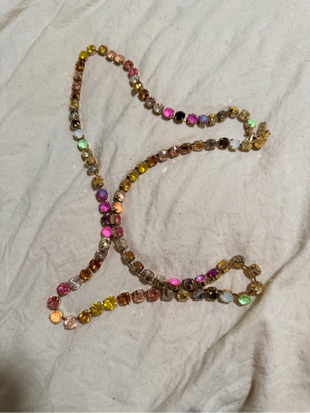 Tova Multicolor Crystal Necklace - Women Jewelry